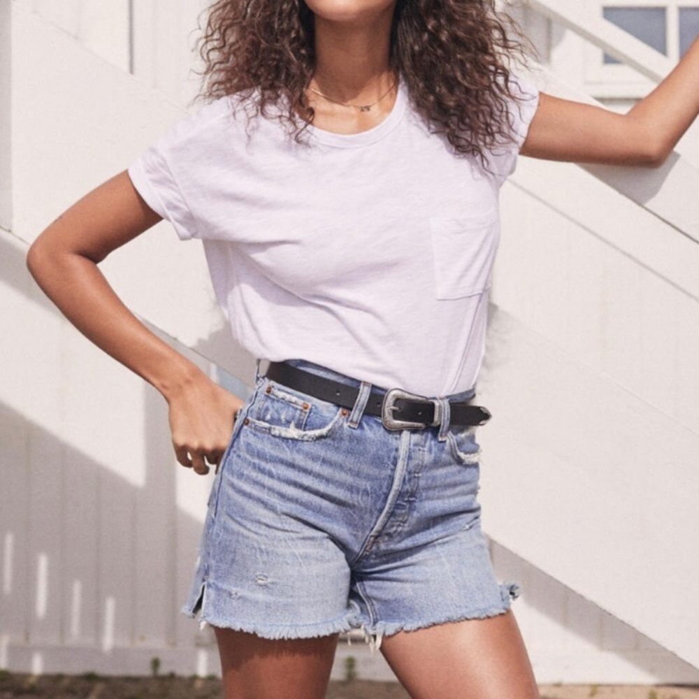 Abercrombie & Fitch High Rise 4” Short